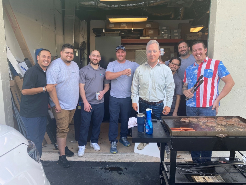 Miami Office Bbq | Brooks Building Solutions